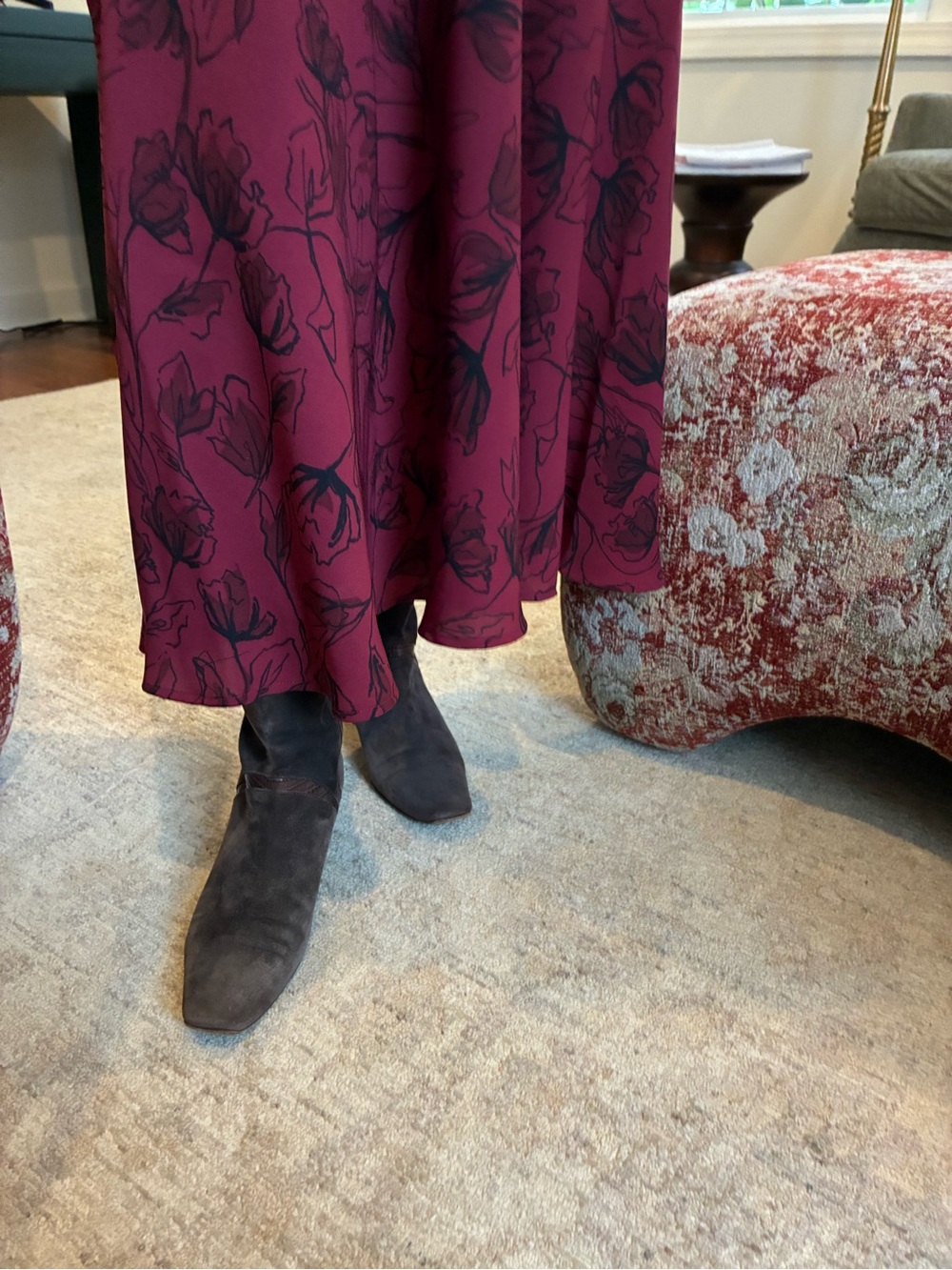 Cole Haan zip 3/4 boots